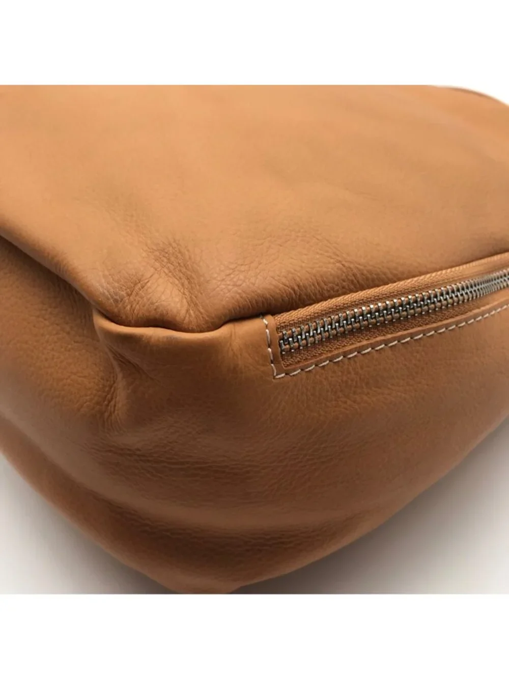 Unbranded Tan Leather Hobo Crossbody